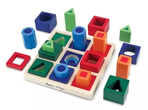 Melissa & Doug, головоломка «Формы»