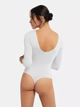 Мемфисское струнное тело Wolford, белый