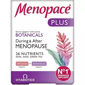 Менопейс Плюс 56 таблеток Vitabiotics