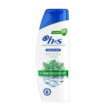 Ментоловый свежий шампунь против перхоти Mentol Fresh H&S, 300 ml