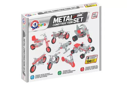 Металлический конструктор 1394 Technok