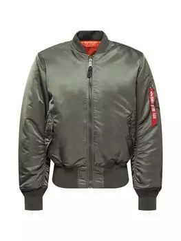 Межсезонная куртка Alpha Industries, темно-зеленый