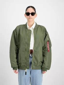 Межсезонная куртка Alpha Industries, зеленый