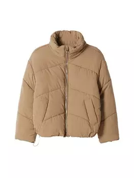 Межсезонная куртка Bershka, кэмел