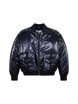 Межсезонная куртка Calvin Klein High Shine, черный