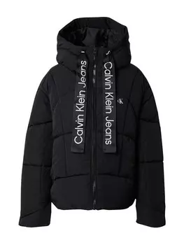 Межсезонная куртка Calvin Klein Jeans, черный