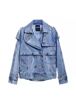Межсезонная куртка Desigual, синий