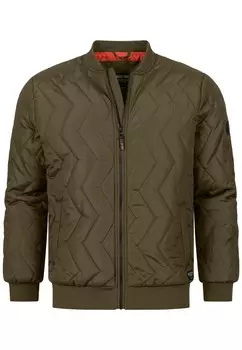 Межсезонная куртка INDICODE JEANS Gatlin, оливковое
