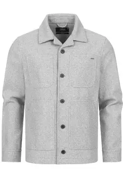 Межсезонная куртка INDICODE JEANS Macking, серый