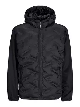 Межсезонная куртка JACK & JONES HYBRID, черный