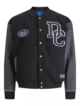 Межсезонная куртка JACK & JONES VARSITY, черный