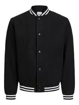 Межсезонная куртка JACK & JONES ZAC, черный
