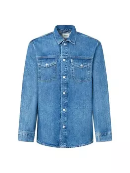 Межсезонная куртка Pepe Jeans, синий деним