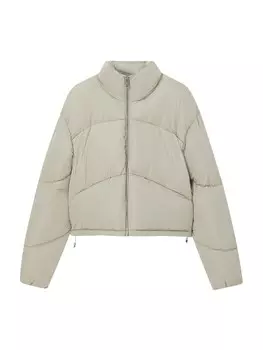 Межсезонная куртка Pull&Bear, бежевый