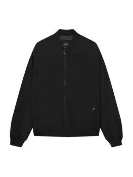 Межсезонная куртка Pull&Bear, черный