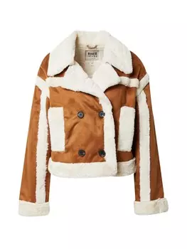 Межсезонная куртка River Island, коричневый