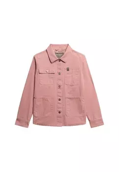 Межсезонная куртка Superdry Chore, розовый