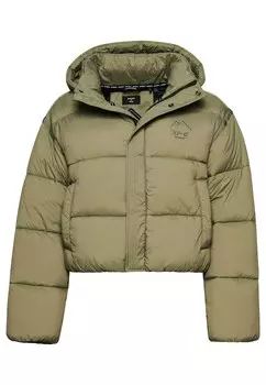 Межсезонная куртка Superdry Cocoon, хаки