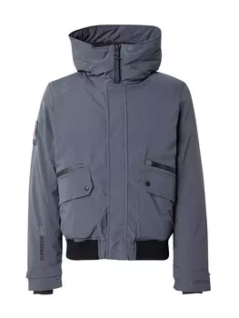 Межсезонная куртка Superdry, темно-серый