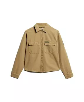 Межсезонная куртка Superdry VERZIERTE MILITARY, цвет Chestnut Brown