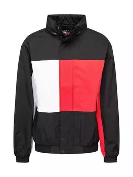 Межсезонная куртка Tommy Hilfiger ARCHIVE FLAG, черный