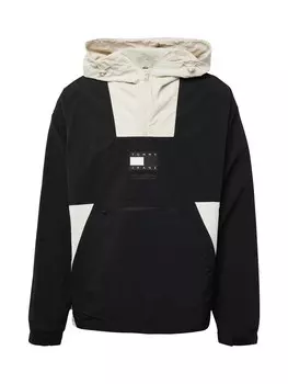 Межсезонная куртка Tommy Hilfiger, черно-белый