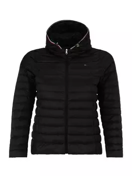 Межсезонная куртка TOMMY HILFIGER, черный