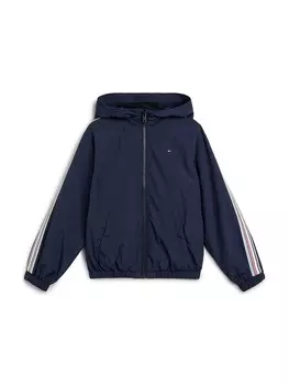 Межсезонная куртка Tommy Hilfiger, темно-синий/светло-голубой