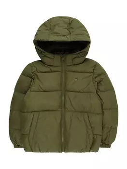 Межсезонная куртка Tommy Hilfiger, темно-зеленый