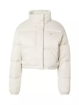 Межсезонная куртка Tommy Jeans, экрю