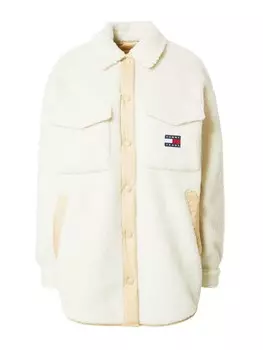 Межсезонная куртка Tommy Jeans, бежевый