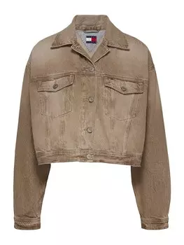 Межсезонная куртка Tommy Jeans, цвет Caramel