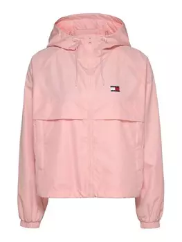 Межсезонная куртка Tommy Jeans Essential, розовый