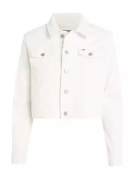 Межсезонная куртка Tommy Jeans Izzie, белый