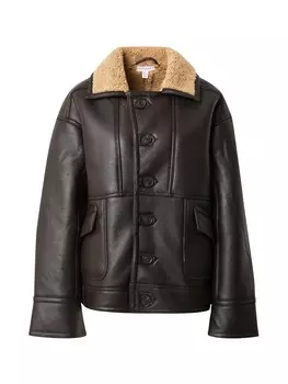 Межсезонная куртка Topshop, коричневый