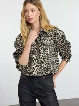 Межсезонная куртка Trendyol, цвет Mocha/Light brown