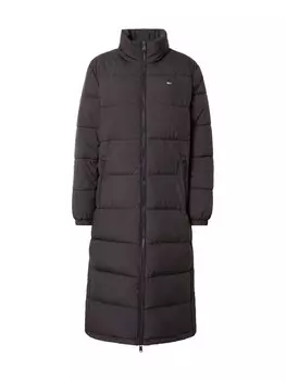Межсезонное пальто Tommy Jeans Between-Seasons Coat ESSENTIAL, черный