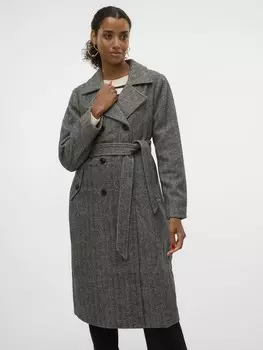 Межсезонное пальто VERO MODA Between-Seasons Coat, светло-серый