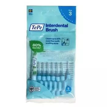 Межзубные ершики 0,6мм, Синий, 8 шт. TePe, Original