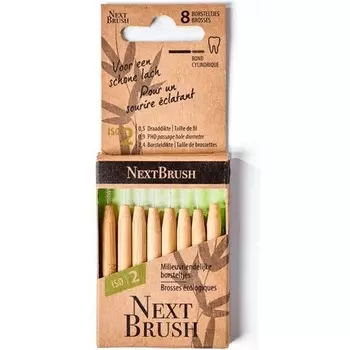 Межзубные щетки Nextbrush Bamboo Iso 2 8 шт.