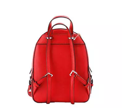 Michael Kors Jaycee Mini XS Яркий шагреневый кожаный рюкзак с карманом на молнии Женская сумка, мультиколор