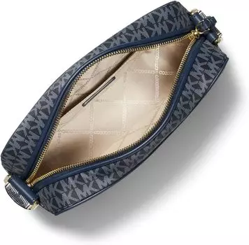 Michael Kors Jet Set, большая сумка через плечо East West с ремешком с логотипом