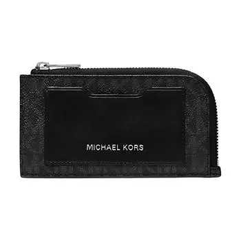 MICHAEL KORS Кошелек Canvas Wallets Card Holders Men's Black