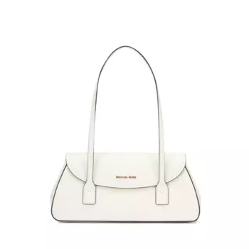 MICHAEL KORS Сумка через плечо из коровьей кожи, среднего размера, женская, черно-молочно-белая