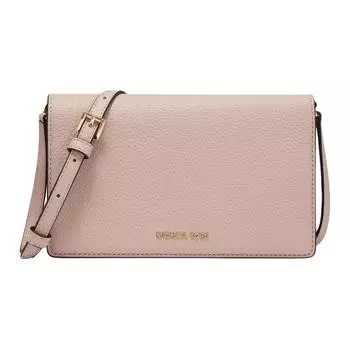 MICHAEL KORS Сумка Jet Set из коровьей кожи с искусственной кожей, через плечо, женская, среднего размера, телесно-розового цвета