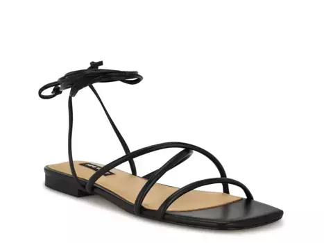 Mikila Сандалии Nine West, Black