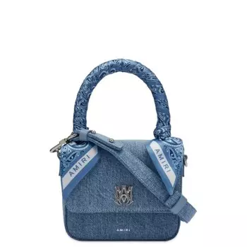 Микро ма сумка Amiri, синий