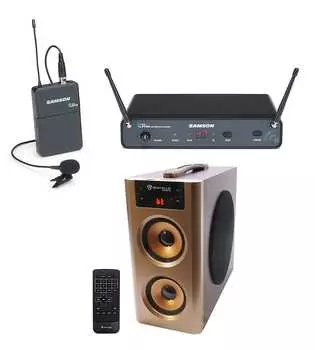Микрофон петличный Samson SWC88XBLM5-K+RHB70