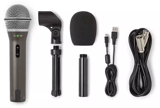 Микрофон Samson Q2U Recording Pack with USB/XLR Mic and HP20 Headphones