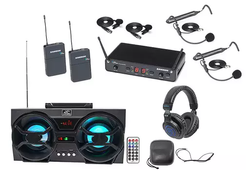 Микрофон Samson SWC288PRES-H+NPB3+DJ1500
